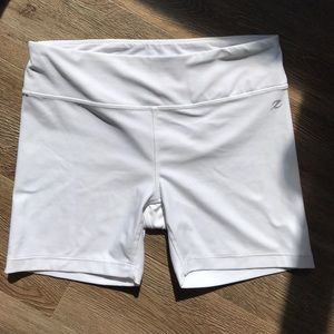 White Energy Zone Shorts